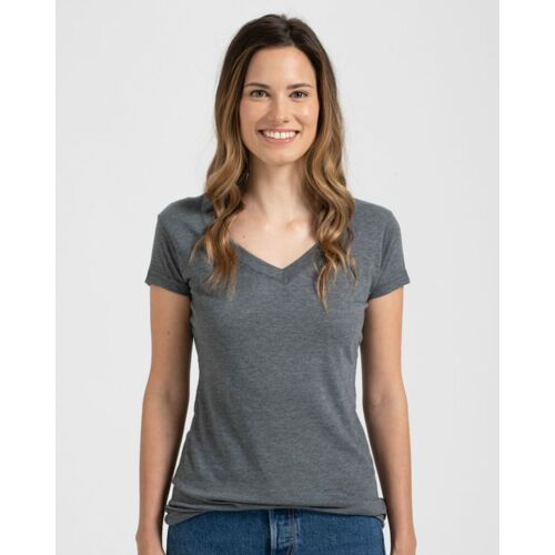 Women's Poly-Rich V-Neck T-Shirt Thumbnail