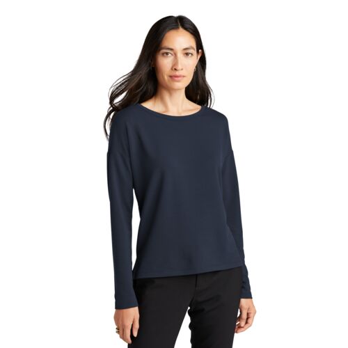 Women's Stretch Drop Shoulder Pullover Thumbnail