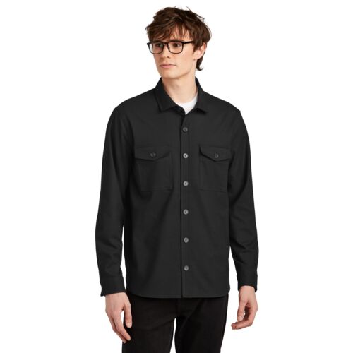 Long Sleeve Twill Overshirt Thumbnail