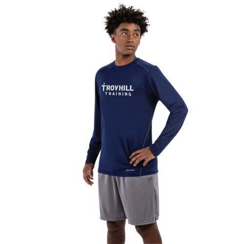 Essential Long Sleeve Tee Powered by Coolcore(r) Thumbnail