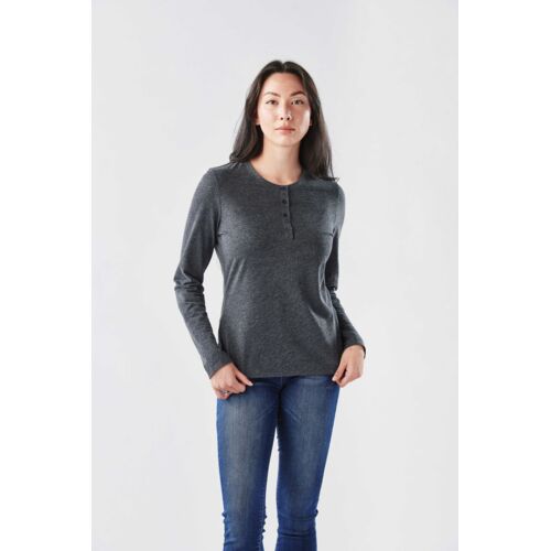 WOMEN'S TORCELLO LONG SLEEVE HENLEY Thumbnail