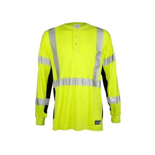 Unisex FR Long Sleeve Henley T-Shirt Thumbnail