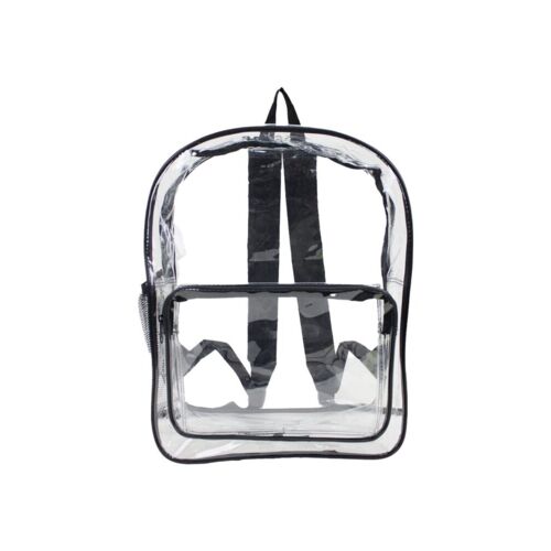 Large 17" Heavy Duty Clear Backpack Thumbnail