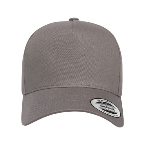 Retro Cotton Blend Trucker Snapback Cap Thumbnail