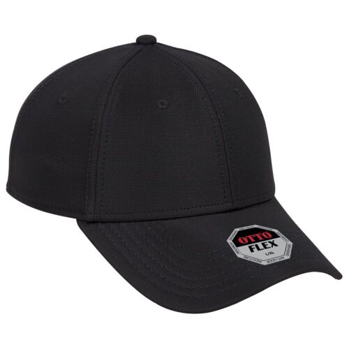 OTTO CAP "OTTO FLEX" Fitted 6 Panel Low Profile Baseball Cap Thumbnail