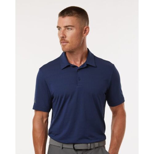 Men's Textured Stripe Polo Thumbnail