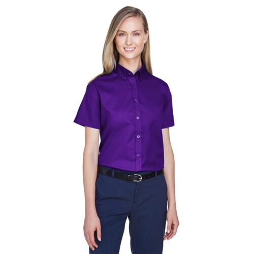 Women's Optimum Short Sleeve Twill Shirt Thumbnail