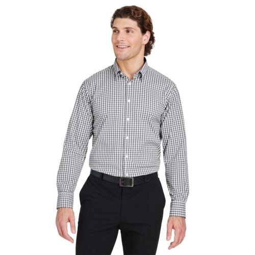 Men's CrownLux Performance® Gingham Dress Shirt Thumbnail