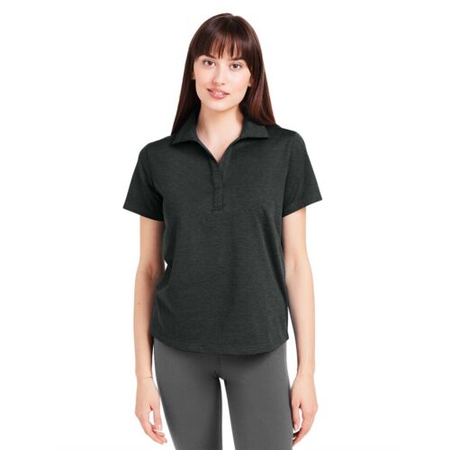 Women's Fairway Marbled Jersey Polo Thumbnail