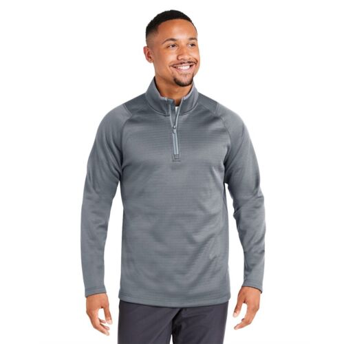 Men's Waffle Fleece Quarter-Zip Pullover Thumbnail