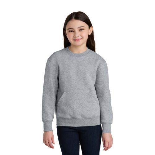 Youth Core Fleece Crewneck Pocket Sweatshirt Thumbnail