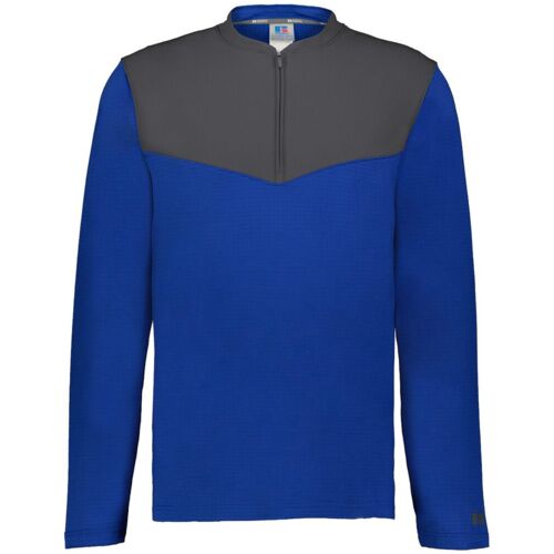 Unisex Sideline Grid Fleece Quarter-Zip Pullover Thumbnail