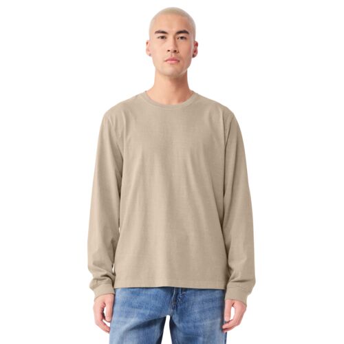 Unisex Heavyweight Garment Dyed Long Sleeve Tee Thumbnail