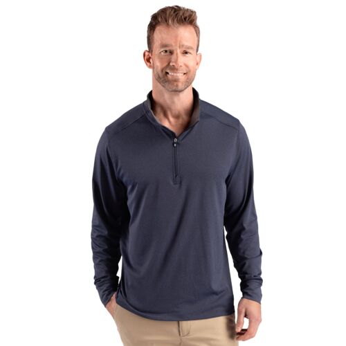 Cutter & Buck Forge Recycled Four-Way Stretch Mens Big & Tall Quarter Zip Pullover Thumbnail
