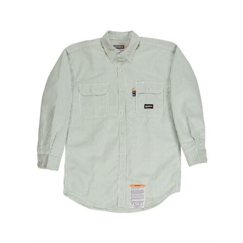 Men's Flame-Resistant Down Plaid Work Shirt Thumbnail