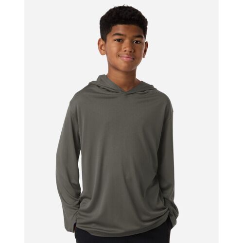 Youth Pro-Lock Performance Hooded Long Sleeve T-Shirt Thumbnail