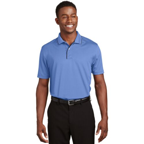 Dri Mesh ® Polo with Tipped Collar and Piping Thumbnail