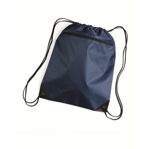 Zippered Drawstring Backpack Thumbnail