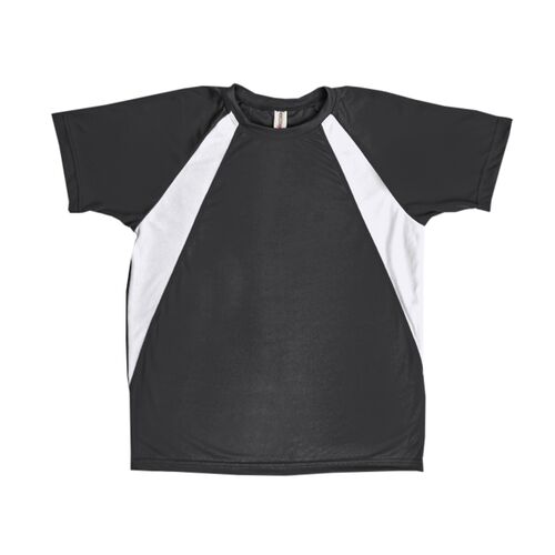 AJ824 Men's Raglan Colorblock Tee Thumbnail