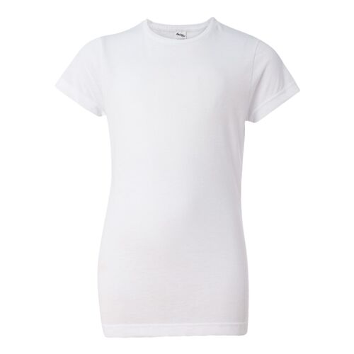 Women's Junior Fit Polyester Sublimation Tee Thumbnail