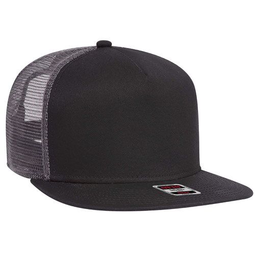 OTTO CAP "OTTO SNAP" 5 Panel Pro Style Mesh Back Trucker Snapback Hat Thumbnail