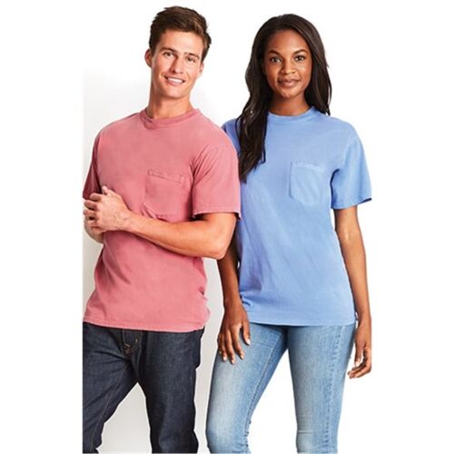 Unisex Inspired Dye Pocket T-Shirt Thumbnail