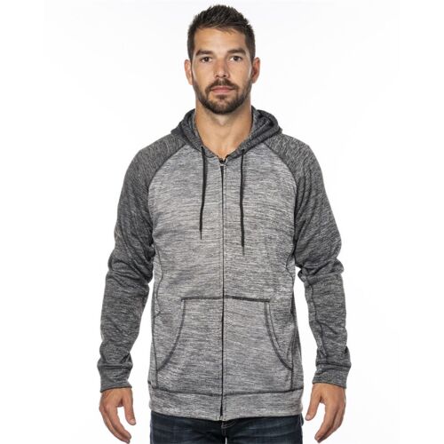 Men's Performance Raglan Full-Zip Sweatshirt Thumbnail