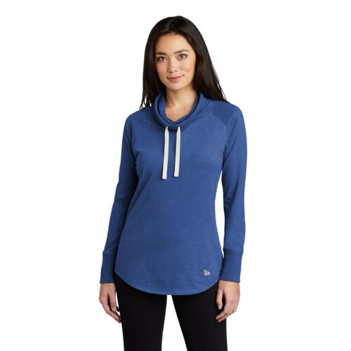 Women's Sueded Cotton Blend Cowl Tee Thumbnail