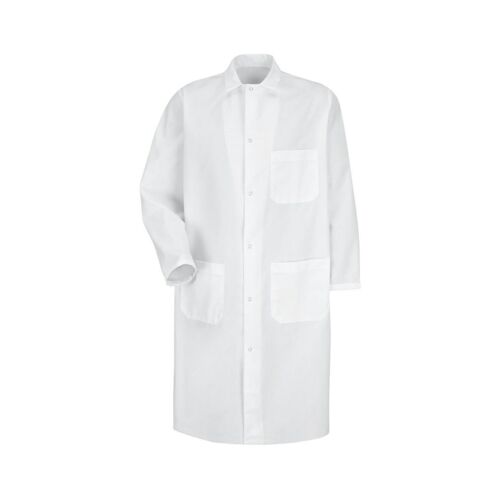 Unisex Butcher Coat with Exterior Chest Pocket Thumbnail