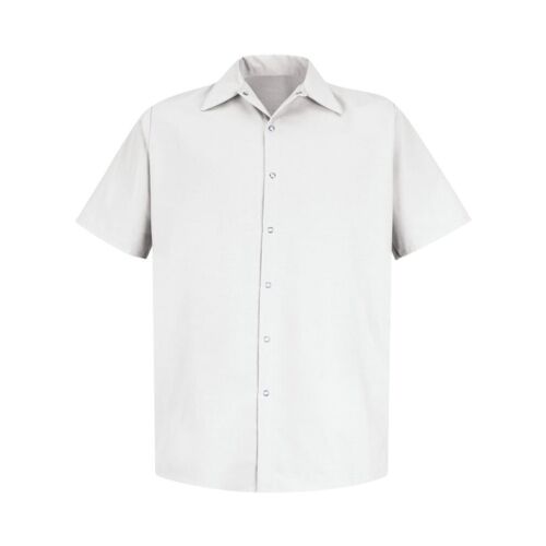 Men's Tall Specialized Short Sleeve Pocketless Work Shirt Thumbnail