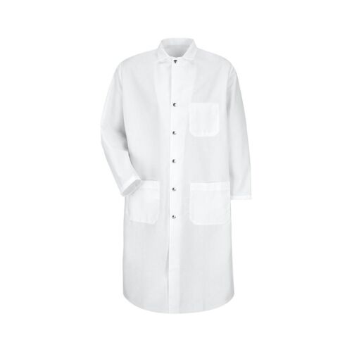 Men's Snap-Front Spun Polyester Butcher Coat Thumbnail