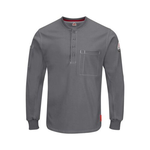 Men's iQ Series® Plus Long Sleeve Henley Thumbnail