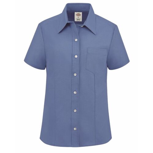 Women's Short Sleeve Stretch Oxford Shirt Thumbnail