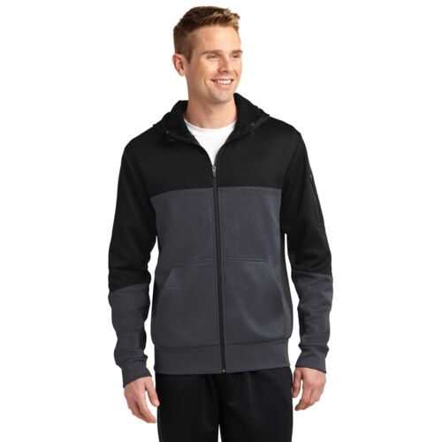 Tech Fleece Colorblock Full Zip Hooded Jacket Thumbnail