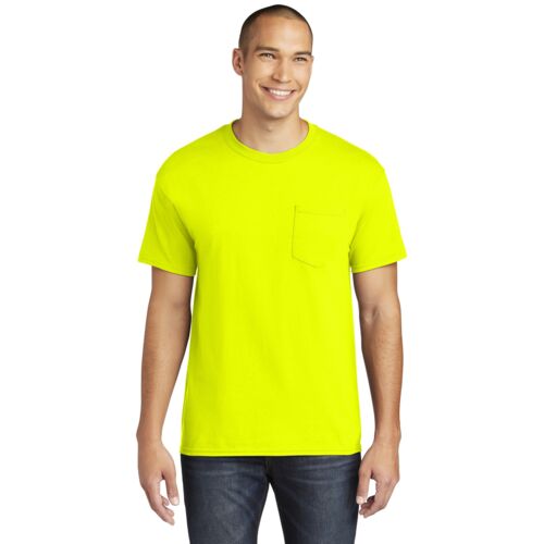 Heavy Cotton ™ 100% Cotton Pocket T Shirt Thumbnail