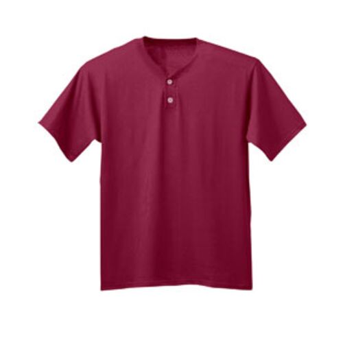 Alleson Adult 2-Button Henley Jersey Thumbnail