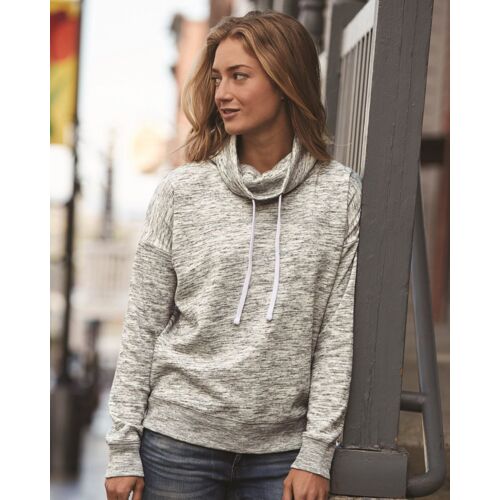 Women's Fleece Cowlneck Pullover Thumbnail