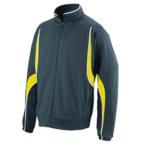 Youth Polyester Brushed Tricot Jacket Thumbnail