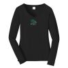 Ladies Long Sleeve Fan Favorite V Neck Tee Thumbnail