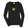 Ladies Long Sleeve Fan Favorite V Neck Tee Thumbnail