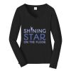 Ladies Long Sleeve Fan Favorite V Neck Tee Thumbnail